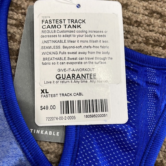 NWT Athleta racer back tank Size: XL - Picture 4 of 4